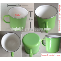 Christmas gift enamel mug carbon steel 2015 new product china wholesale